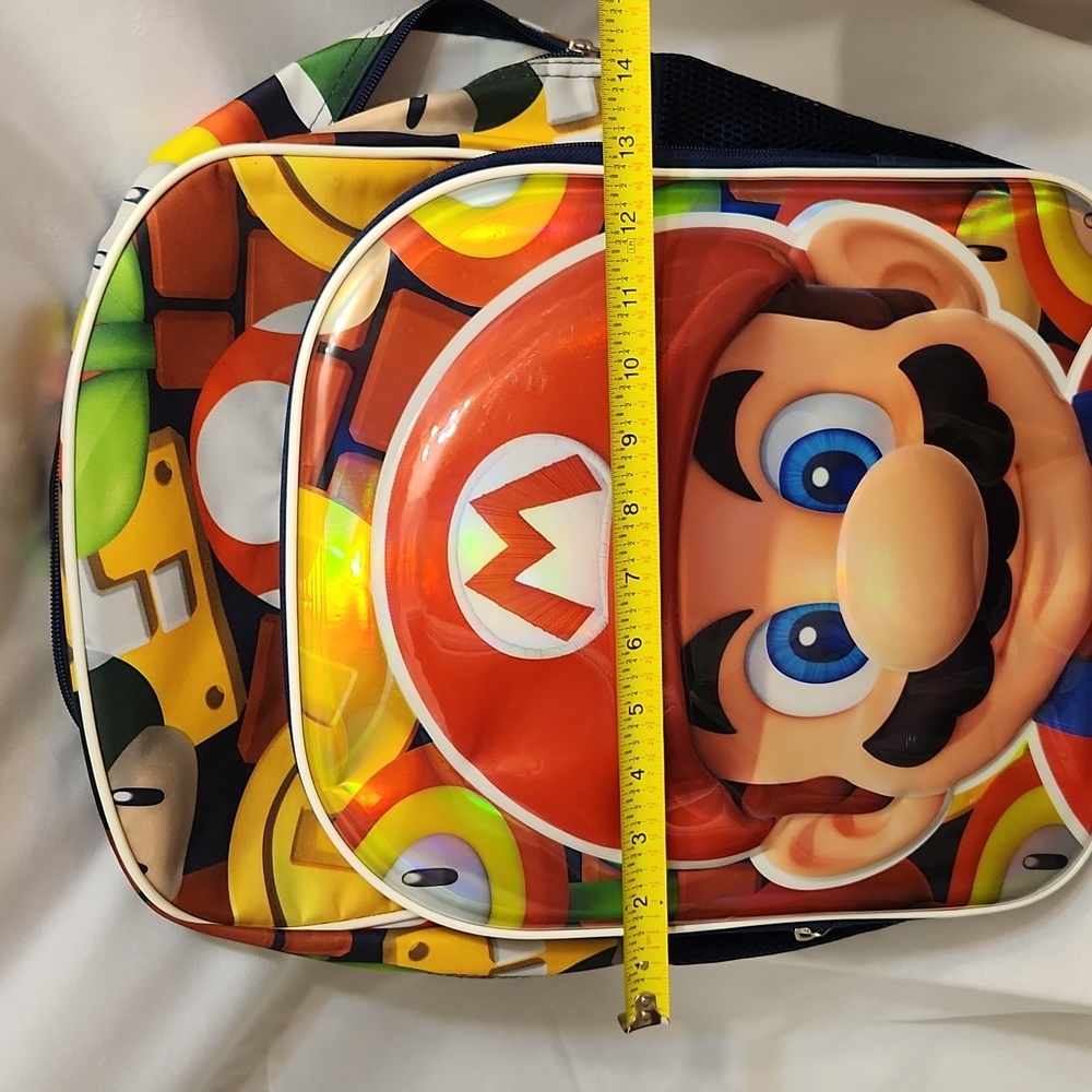 (SOLD) Super Mario Nintendo Large Backpack - Picture 14 of 15